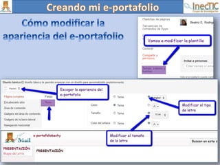 Creando mi e-portafolio con Google Site