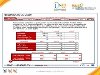 FI-GQ-GCMU-004-015 V. 001-17-04-2013
RESULTADOS DE SIMUADOR
 