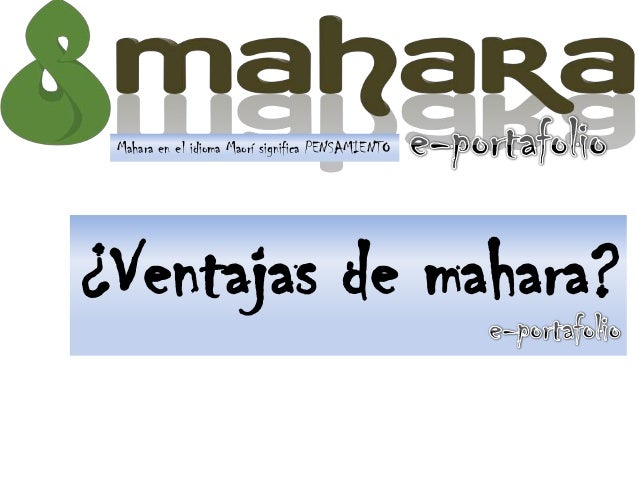 Eportafolio_Mahara