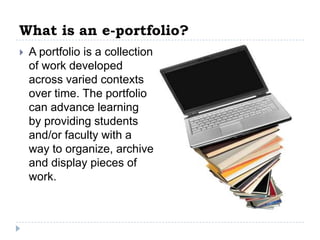E portfolio | PPTX