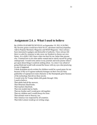 E portfolio pennstate