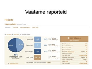 Vaatame raporteid
 