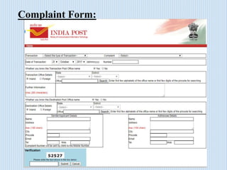 E post office system | PPTX