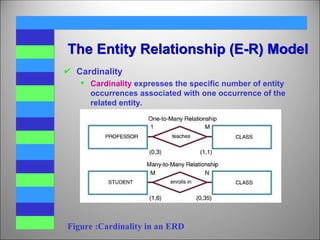 Entity Relationship model in database management systems | PPT