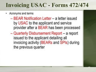 FCC Registration Number (FCC RN)Added to Form 471Persons and entities doing business with the FCC must obtain an FCC RN and supply it when doing business with the FCC (Form 471 Block 1 entities only)To look up your library’s FCC RN, or request one, go to: https://fjallfoss.fcc.gov/coresWeb/publicHome.do