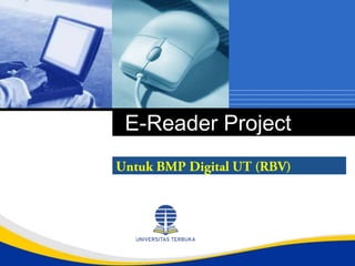 E-Reader Project
 