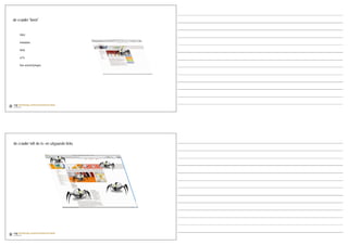 de crawler ‘leest’


    tekst

    metadata

    titels

    url’s

    foto omschrijvingen




de crawler telt de in- en uitgaande links
 