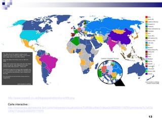 13http://www.oxyweb.co.uk/blog/socialnetworks-oct08.pngCarte interactive : http://manyeyes.alphaworks.ibm.com/manyeyes/visualizations/7c0656cc4fad11deaa3c000255111976/comments/7c1a03ac4fad11deaa3c000255111976