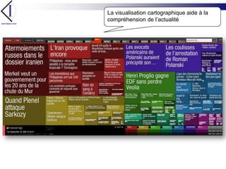 La visualisation cartographique aide à la compréhension de l’actualité