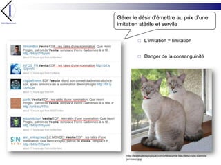 Gérer le désir d’émettre au prix d’une imitation stérile et servile  L’imitation = limitation Danger de la consanguinitéhttp://lewebpedagogique.com/philosophie-bac/files/chats-siamois-jumeaux.jpg