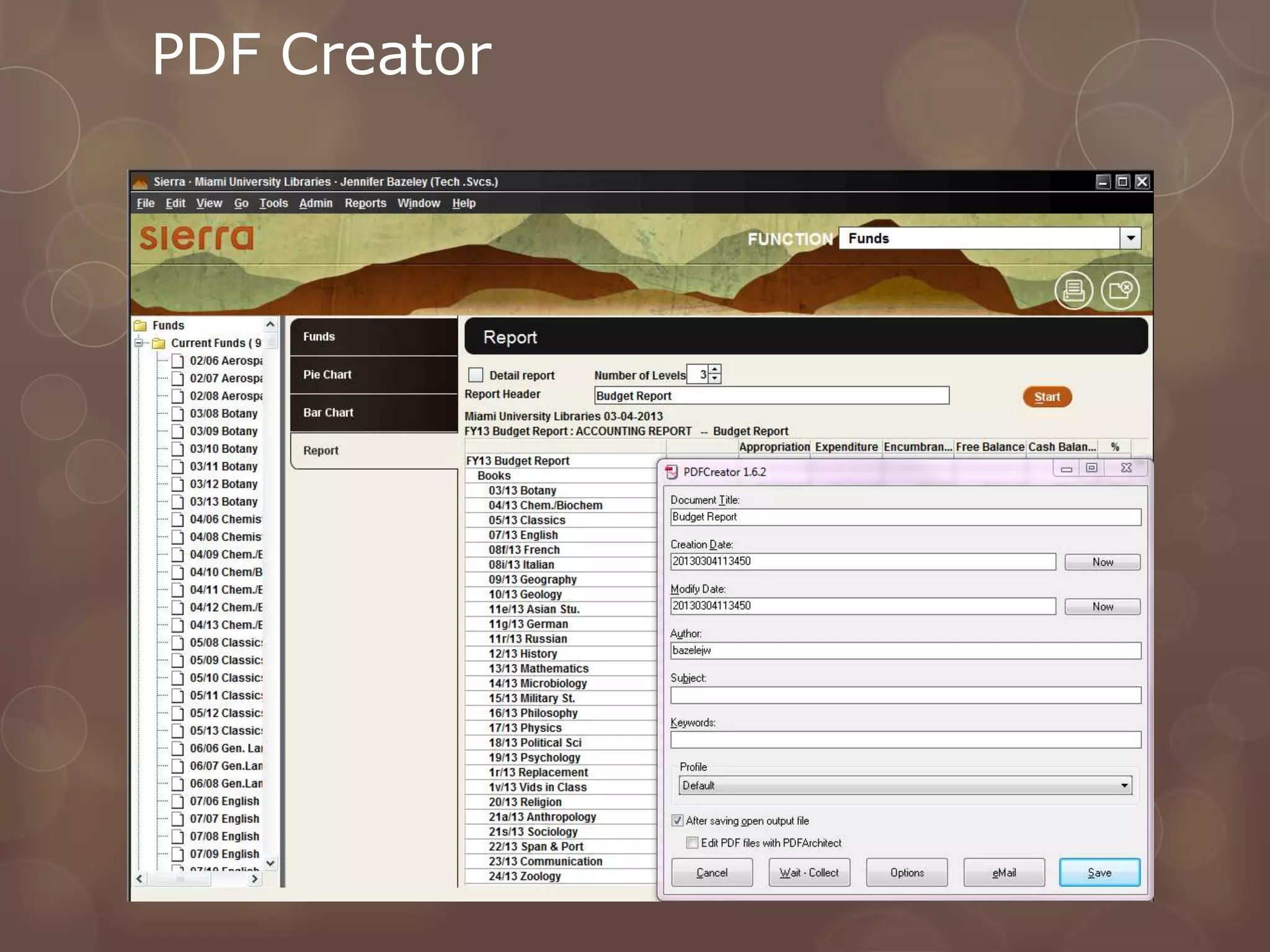 PDF Creator
 