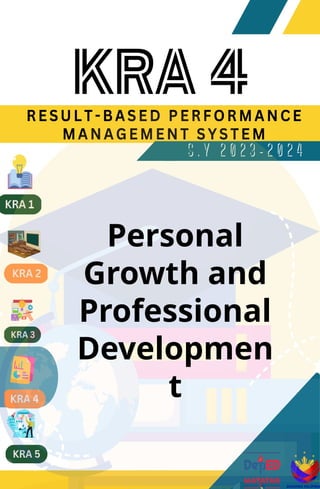 Personal
Growth and
Professional
Developmen
t
 