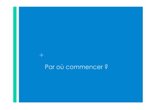 +
Par où commencer ?
 