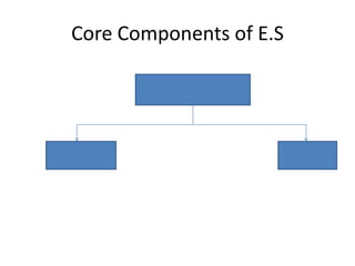 Core Components of E.S
 