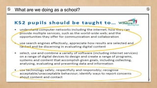 What are we doing as a school? 
 