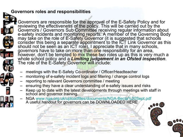 E Safety For Governors | PPT