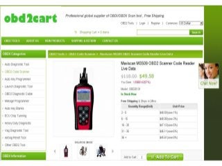 E sales discount maxi scan ms509 obd2 scanner code reader live data - obd2cart.com