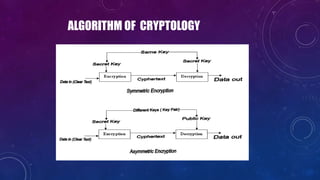 ALGORITHM OF CRYPTOLOGY
 