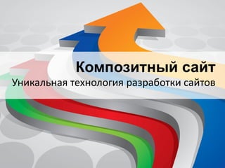 Композитный сайт
Уникальная технология разработки сайтов
 