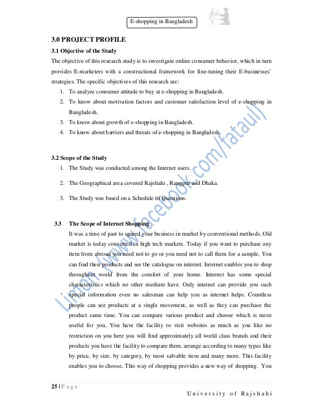 Assignment on online shopping in bangladesh