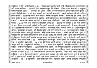 lr JOmZZ {dO`AÜ`m` && && &&159&&
V
V
V
V
V
V
V
V
V
V
V
V
V
V
V
V
V
V
V
V
V
V
V
V
V
V
V
V
V
V
V
V
V
V
V
V
V
V
V
V
V
V
V
V
V
V
V
V
V
V
V
V
V
V
V
V
V
V
V
V
V
V
V
V
V
V
V
V
V
V
V
V
V
V
V
V
V
V
V
V
V
V
V
V
V
V
V
V
V
V
àgyVrñVd {ZYm©arŸ& OZarVrà_mU|o Ÿ&& 68 && _moR>çm H$ï>mZ| àgyVrŸ& Pmcr {VMr {ZpíMVr & Vm|M M§Ð^mJodaVrŸ&
Áda| A§_c ~g{dcm Ÿ&& 69Ÿ&& Vmo hmoVm ZdÁdaŸ& WHy$Z Joco S>m°ŠQ>a Ÿ& Am¡fYCnMma Ho$co $maŸ & Amnwë`m
_wcrg nmQ>cm§Zt Ÿ&& 170Ÿ&& WmoS>m~hþV JwU Amcm Ÿ& ì`m{Y {VVŠ`mnwaVm X~cm Ÿ& nar ZìhVm _witM Pmcm Ÿ&
Zm_eof Xohm§VyZr && 71 && M§Ð^mJm AmOmar Ÿ& nSy>§ cmJcr daÀ`mdar Ÿ& EH$Xm§ AH$moë`m Zoc| IarŸ& Am¡fY
{Vcm Úmd`mŸ&& 72Ÿ&& d¡Ú {dYmZ| ZmZm H$[aVrŸ& H$moUr Zig§J«hUr ~mocVr Ÿ& H$moUr d¡Ú Eog| åhUVrŸ& j`
Pmcm _wcrg `m Ÿ&& 73 Ÿ&& _oi EH$mMm EH$mcm Ÿ& Zmht _wit cmJcmŸ& _J nmQ>cmZ| {dMma Ho$cm Ÿ& AmVm§ d¡Ú
JOmZZ Ÿ&& 74Ÿ&& Vmamo AWdm _mamo Bgr & A§Jmam cmdm à{V{Xdgt Ÿ& VrW© Úmd| ß`md`mgrŸ& g_WmªÀ`m
nm`m§M|Ÿ&& 75Ÿ&& {nVm _moR>m {Zð>md§VŸ& g_Wmªdar AdKm hoV Ÿ& hiw§hiy§ Ë`m nmoaràV Ÿ& JwU `oVm Omhcm
&& 76&& {Vcm CR>dV ZìhV| eæ`ogr Ÿ& VrM Amcr Xe©Zmgr Ÿ& nm`t MmcV _R>mgrŸ& h| _hÎd A§Jmè`mM|Ÿ
&& 77 && {Zð>md§V Á`mMm ^md Ÿ& V`met nmdo Xod Ÿ& Cnmñ`mnXt ^mdŸ& CnmgH|$ R>odmdmŸ&& 78 && am_M§ÐmMr
A§JZm & OmZH$m~mB© gwcjUmŸ& nar X¡d`moJ gwQ>oZmŸ& Vmo ^moJë`mdm§MwZr Ÿ&& 79 Ÿ&& dmVmMm Pmcm {dH$maŸ&
OmZH$m~mB©g gmMmaŸ& nmoQ> XwIo daÀ`mdaŸ& H$m§hr Cnm` MmcoZm && 180Ÿ&& Am¡fY XoVm§ X~o dmV Ÿ& nwZ: CR>o
nyd©dV²Ÿ& Eogm H«$_ {Xdg ~hþVŸ& Mmccm hmoVm lmoVo hmo Ÿ&&81&& Ë`m dmVmMr AIoar & hmoVr Pmcr _ñVH$mdarŸ&
_|Xw {~KS>cm {ZYm©arŸ& Jocr OmUrd _mdiyZ Ÿ&& 82 Ÿ&& doS>çmnar H$amd| Ÿ& dmQ>oc V| ~mocmd|Ÿ& H$Yt Cnmer
{ZOmd|Ÿ& H$Yt ~gmd| OodV Ÿ&& 83 Ÿ&& H$moUr åhUVr cmJc| ^yV Ÿ& H$moUr åhUVr amoJ gË`Ÿ& H$m§ht dXy§ cmJco
VoW & hm H$aUrMm àH$ma Ago && 84 Ÿ&& H$m§ H$s¨ {OVHo$ AgVr O_oXma Ÿ& Ë`m§M| AgV| dm§H$S>o $maŸ& Xw~im
Amnwcm Xmdr Omoa Ÿ& MoQy>H$H$aUr H$é{Z`m Ÿ&& 85 Ÿ&& Am¡fY Cnm` ~hþV Ho$coŸ& OmUVohr AmU{dco Ÿ& J§S>o ~hþV
~m§{YcoŸ& H$at OmZH$m~mB©À`m Ÿ&& 86Ÿ&& nmQ>rc KaMm lr_§VŸ& Vmo gm§nS>cm AS>MUtV Ÿ& åhUyZ `oVm§ Pmcm
D$V Ÿ& Ad¿`m§ Ë`m Xm§{^H$m§ZmŸ&& 87 Ÿ&& H$moUr A§Jm§V AmUmd| Ÿ& doS>mM| {ZXmZ H$amd|Ÿ& H$m§hr Var gm§Jmd| Ÿ&
YZmñVd nmQ>cmcm Ÿ&& 88Ÿ&& Vmo {~Mmam gma| H$ar Ÿ& H$m§Vm ~ar Z hmo` nar Ÿ& {dMma Ë`mZ| AIoat Ÿ& Eoem arVt
R>a{dcmŸ && 89 Ÿ&& d¡Ú AmVm§ JOmZZ Ÿ& OmUVm AmVm§ JOmZZ Ÿ& Xod F${f AmVm§ JOmZZ Ÿ& Vmo O| dmQ>oc V|
H$amoŸ&& 190Ÿ&& _mPr ~m`H$mo gyZ Ë`mMr & hr ^mdZm _mPr gmMr & AmVm§ AÝ` Cnm`m§Mr Ÿ& JaO Zmht
Amåhm§cm Ÿ&& 91 && Vy§ CÚm§nmgyZ Ÿ& àmV:H$mit H$ar ñZmZŸ& _R>m_mOt OmD$ZŸ& Kmcr àX{jUm g_mYrgr
20
 