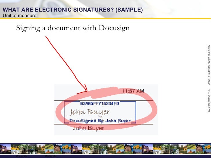 E Signature Presentation