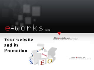 Your website and its Promotion 