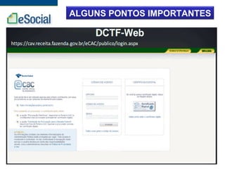 ALGUNS PONTOS IMPORTANTES
 