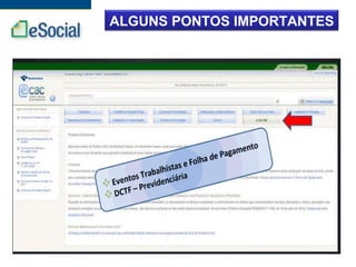 ALGUNS PONTOS IMPORTANTES
 