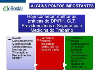 ALGUNS PONTOS IMPORTANTES
 