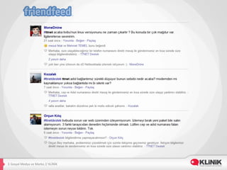 E-­‐Sosyal	
  Medya	
  ve	
  Marka	
  //	
  KLİNİK	
  
 