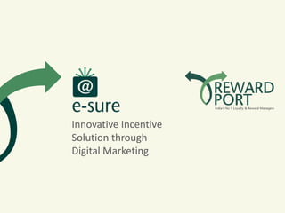 Innovative Incentive
Solution through
Digital Marketing
 
