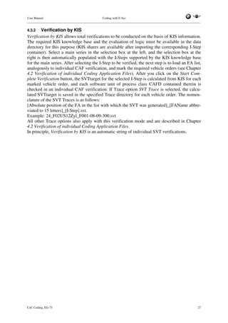E sys coding - user manual v1.4 | PDF