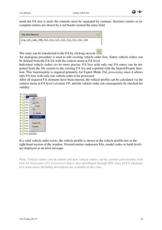 E sys coding - user manual v1.4 | PDF