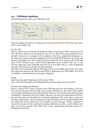 E sys coding - user manual v1.4 | PDF
