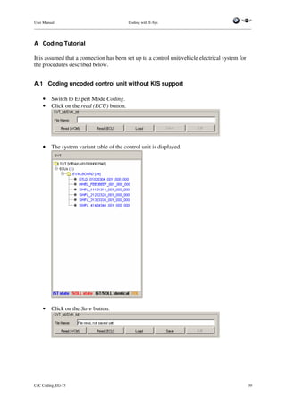 E sys coding - user manual v1.4 | PDF