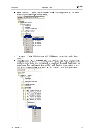 E sys coding - user manual v1.4 | PDF