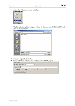 E sys coding - user manual v1.4 | PDF