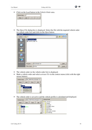 E sys coding - user manual v1.4 | PDF