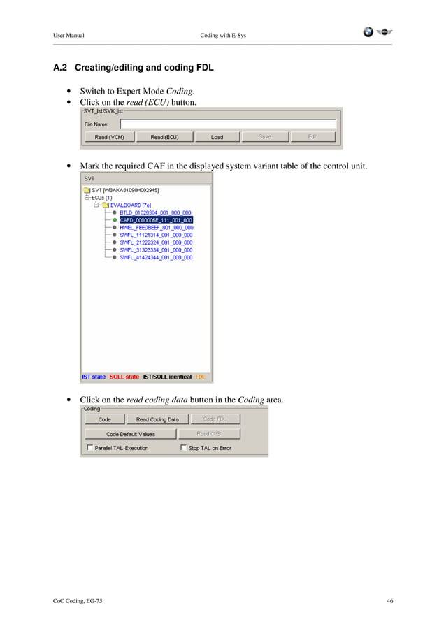 E sys coding user manual v1.4 PDF