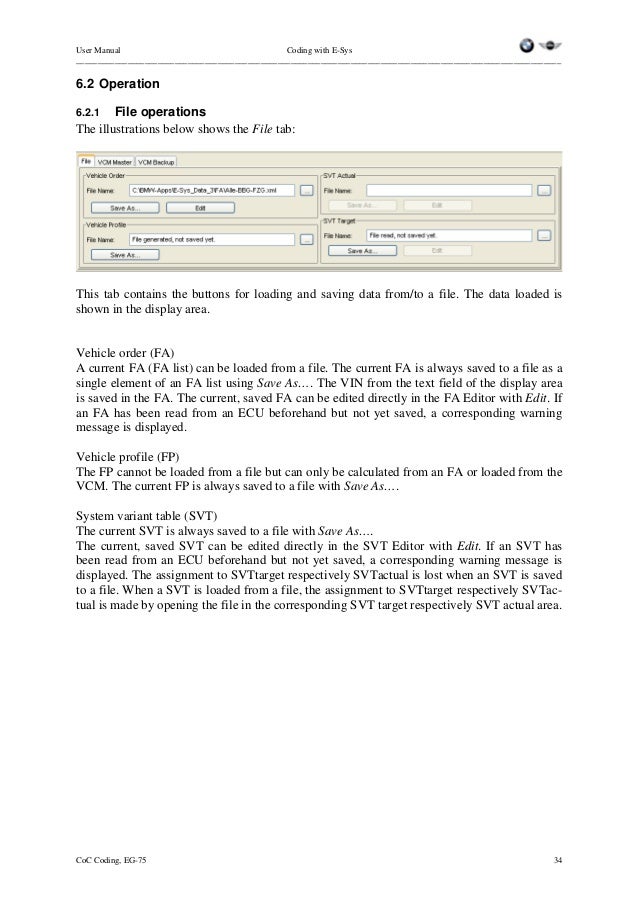 E Sys Coding User Manual V1 4