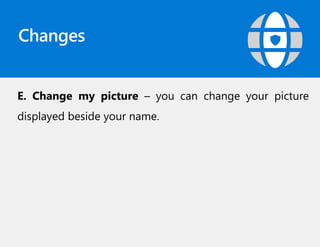 Change First Picture Windows Security: Changing and Adding User Account | PPTX