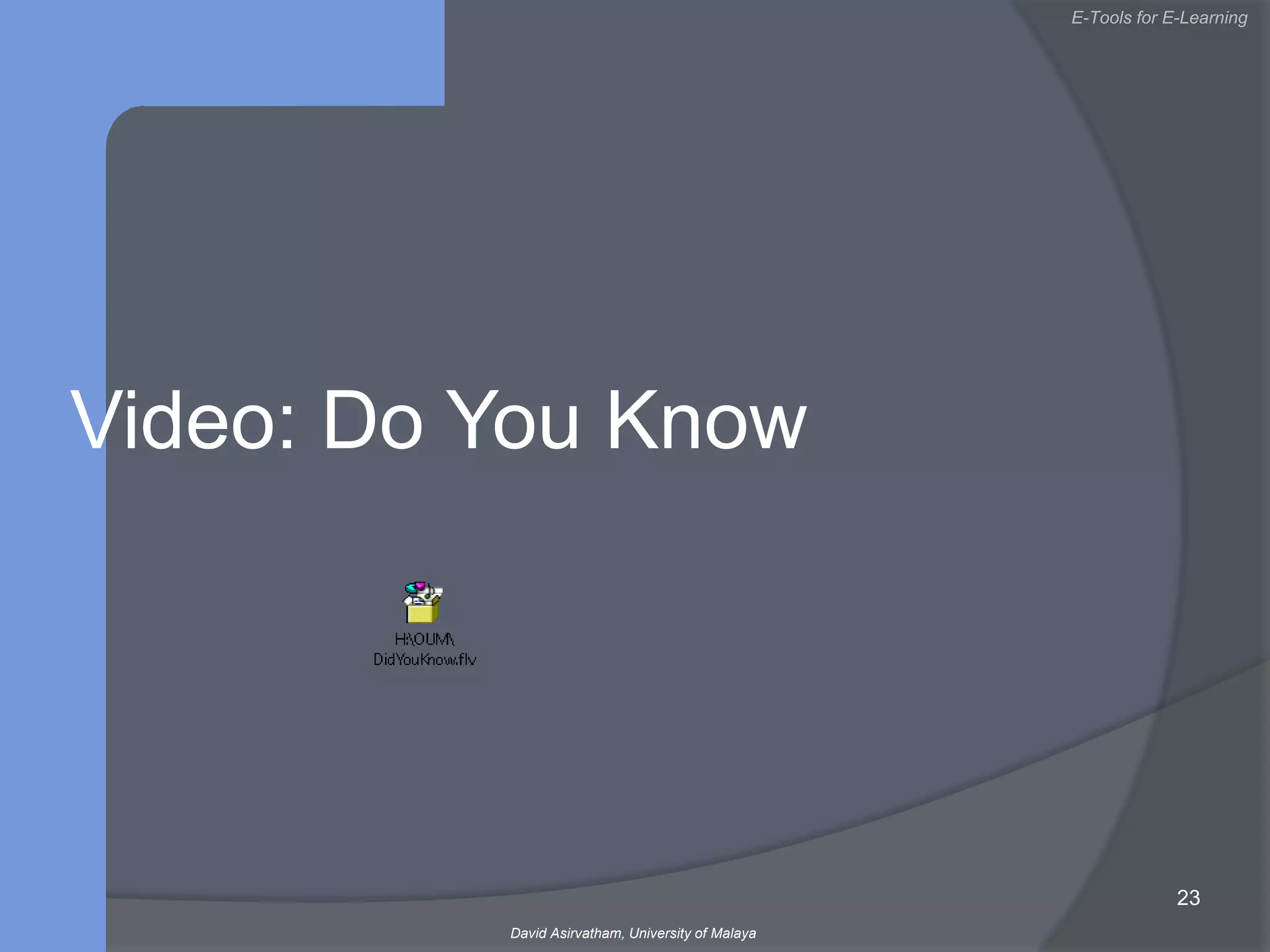 Applications spur transformation to Knowledge societyTelehealthR&D ClusterTechnopreneur DevelopmentBorderless Marketing CentreWorldwide Manufacturing Web6