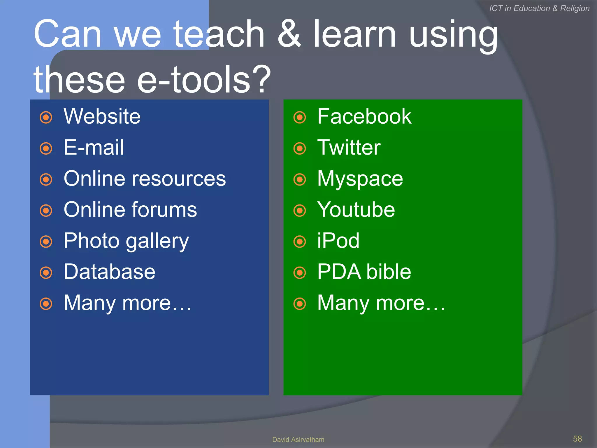 Growth of e-learningUK e-learning market is expected to grow at 18% a year (“TrainingZONE”, 2007) The US corporate demand for learning services is expected to grow by a five-year compound annual growth rate (CAGR) of 35.1% and it will approach US$10 billion by 2012 (Adkins, 2007).  By 2012, 86% of all revenues will be derived from self-paced e-learning servicesThe global e-learning market will surpass US$52.6 billion by 2010 (Kopf, 2007).