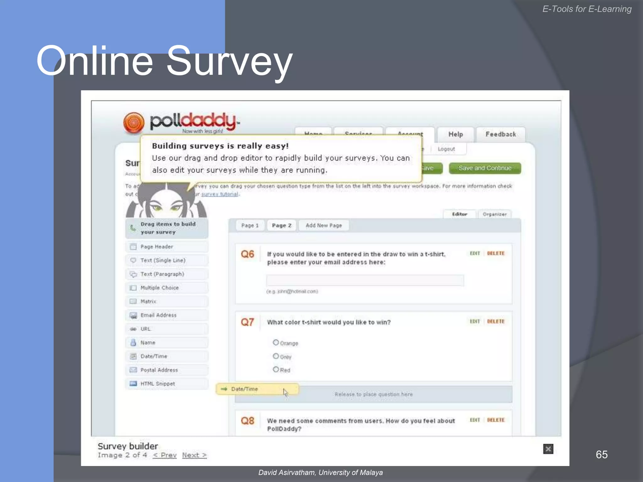 E-Tools for Learning