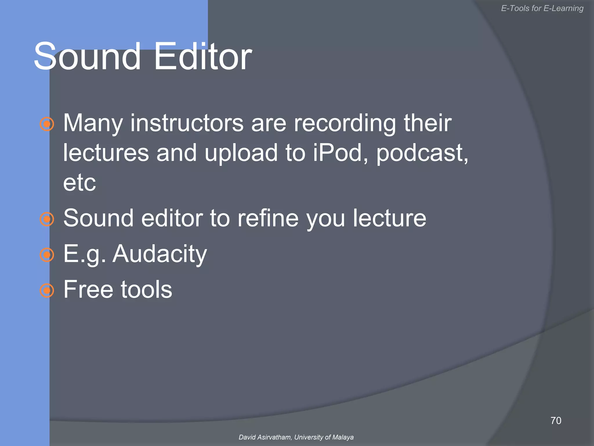 E-learning 2.0David Asirvatham48