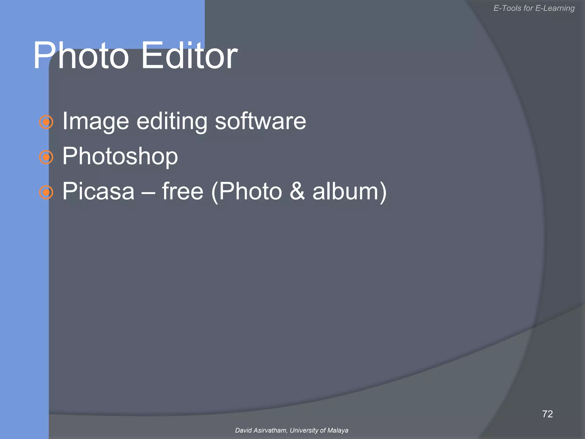 Everything 2.0David Asirvatham50E-Learning 2.0Enterprise 2.0Libraries 2.0Education 2.0Management 2.0People 2.0Many more….