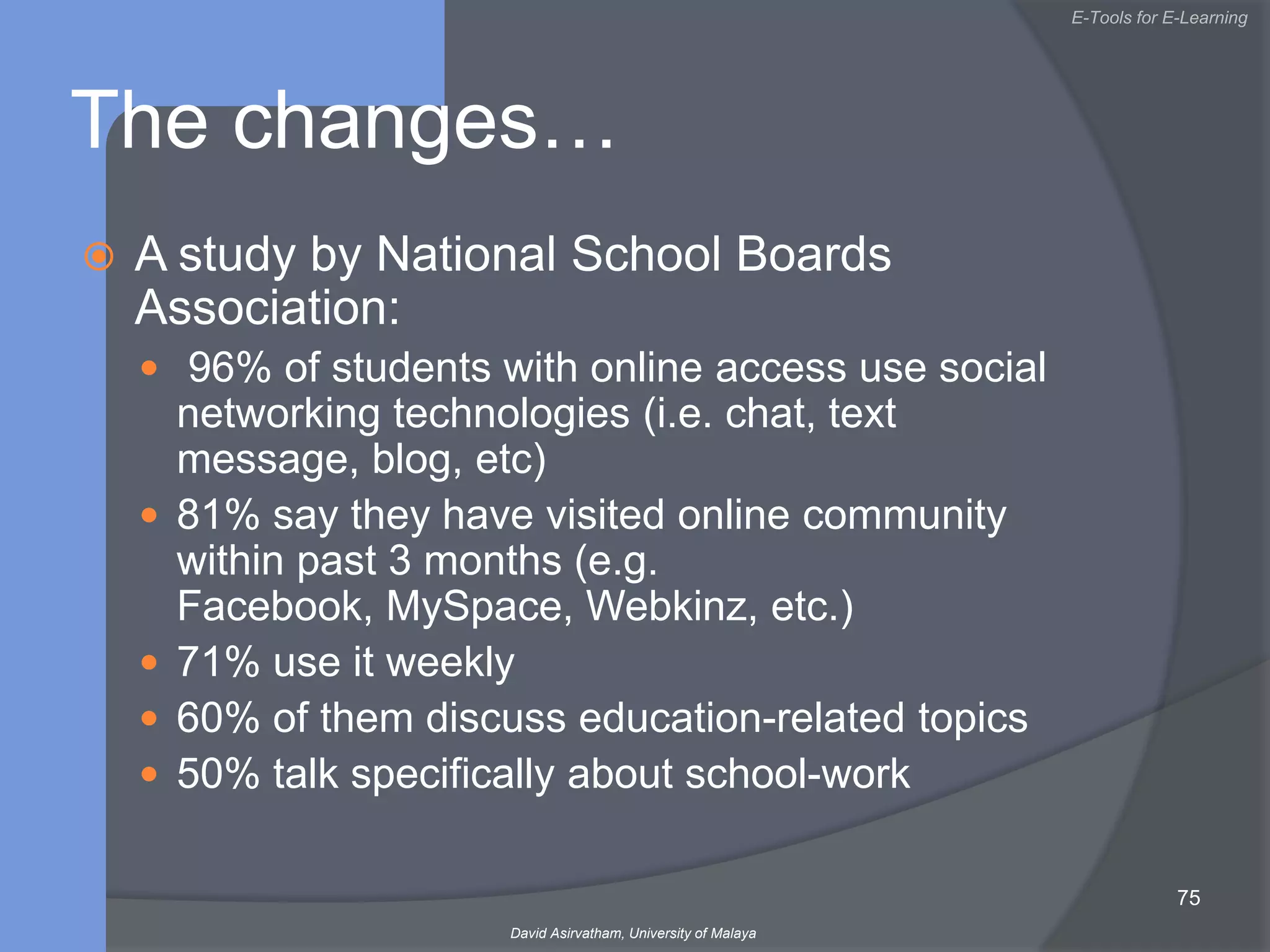 LinkedInConnect peopleProfessional reference pointWorld’s largest professional connectionsBusiness Orientedhttp://www.linkedin.com/David Asirvatham53