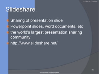 ICT in Education & ReligionE-Learning will be bigEducation and training forms one of the largest sectors of the economy in most countriesOver the last decade, the number of corporate universities grewfrom 400 to 1,800Meister, Jeanne op. cit., endnote 23>50% of Fortune 500 companieshave established corporateuniversities  Moe and Blodgett, op. cit., endnote 21, p. 230.Skilled jobs now represent 85% of all jobs in US, in contrast to 20% in 1950.              http://www.webcommission.org/directory34David Asirvatham