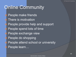 Can we teach & learn using these e-tools?ICT in Education & ReligionFacebookTwitterMyspaceYoutubeiPodPDA bibleMany more…Website